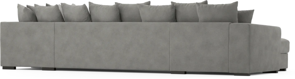 Town - 3-sits soffa med divan höger och schäslong vänster - Grå