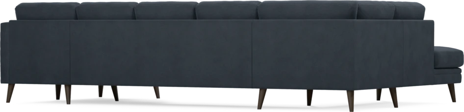 Eden - 3-sits soffa med divan vänster och schäslong höger - Blå