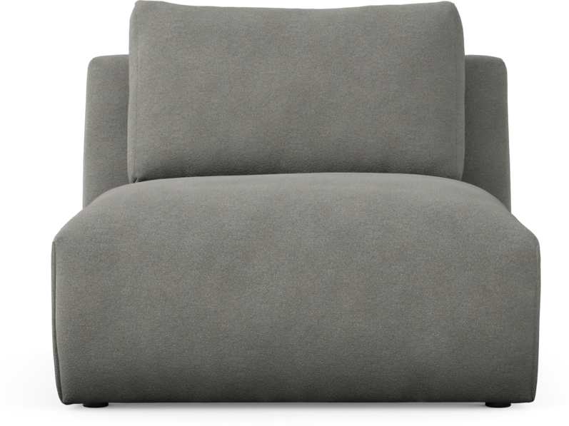 Free - 1,5-sits utan armstöd - Grå