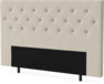 New York pikerad - Sänggavel, 90-210 cm - Beige