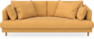 Harper - 3-sits soffa, hel dyna - Gul