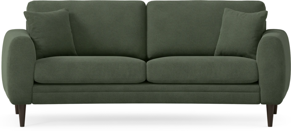 Eden - 2,5-sits soffa svängd - Grön