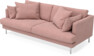 Harper - 3-sits soffa - Rosa