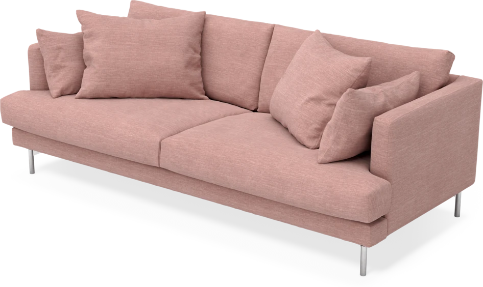 Harper - 3-sits soffa - Rosa