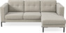 Rio - 3-sits soffa med schäslong höger - Beige