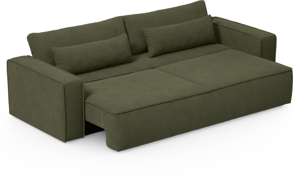 Ide - Bäddsoffa 4-sits - Grön