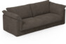 Cherrie - 3-sits soffa med kappa - Brun