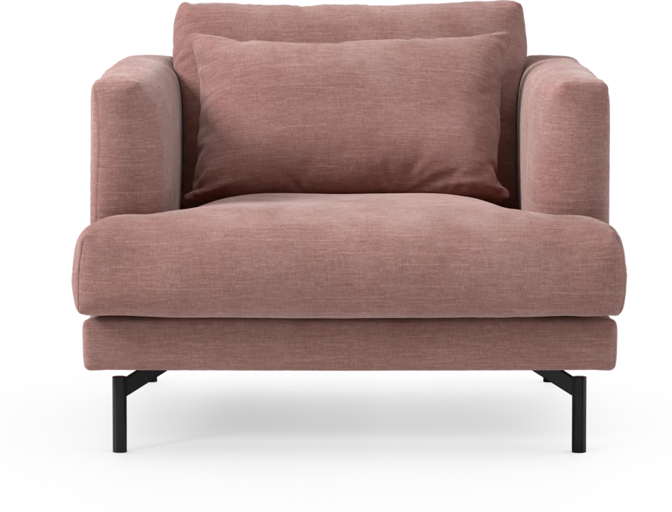 Harper - Fåtölj, 75 cm - Rosa