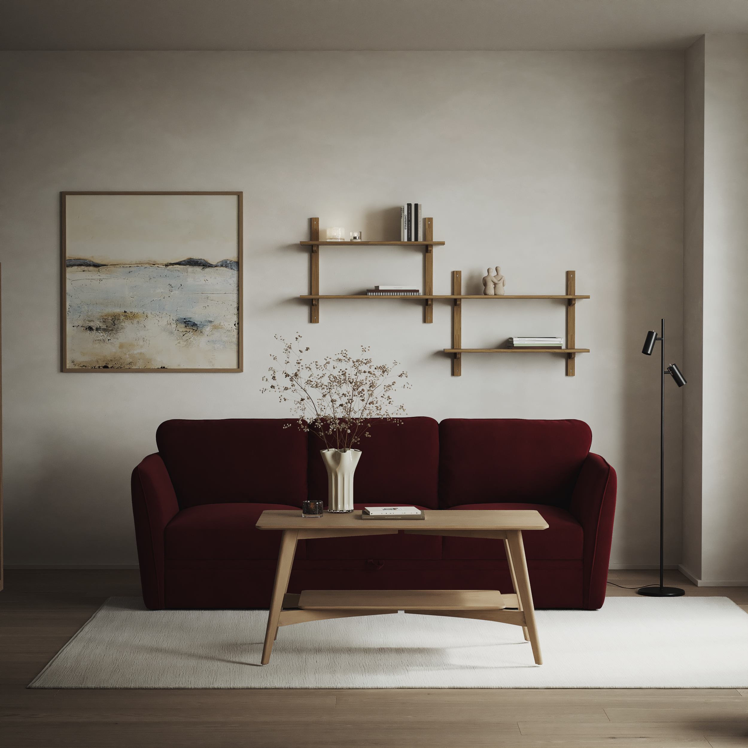 Öland - Bäddsoffa 3-sits, längsbäddad - inspiration