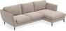 Madison - 2-sits soffa med schäslong höger - Beige