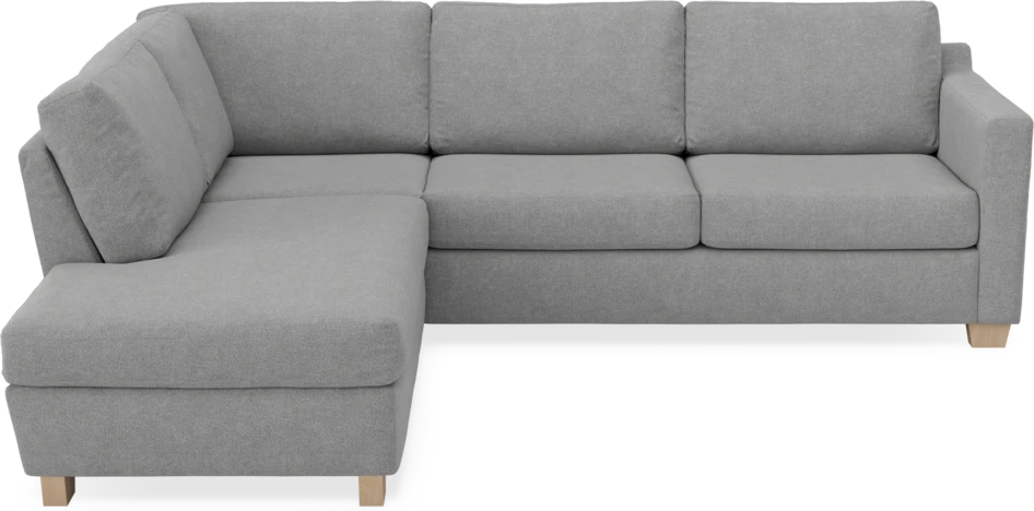 Friday - 2,5-sits soffa med divan vänster - Grå