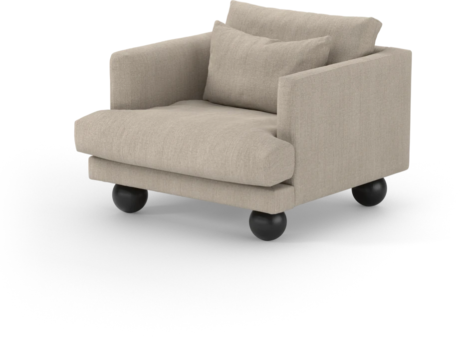 Harper - Fåtölj - Beige