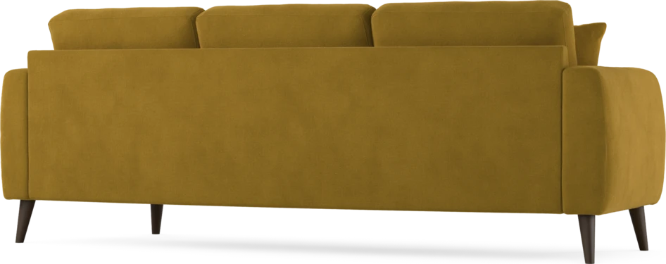 Eden - 3-sits soffa svängd - Gul