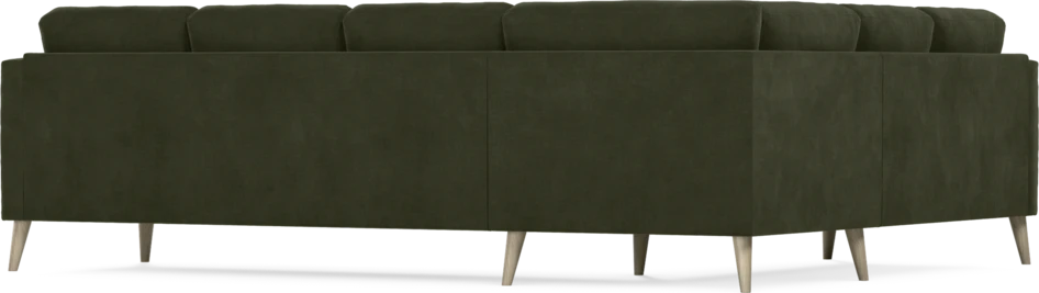 Eden - Hörnsoffa, 2+3-sits - Grön