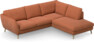 Madison Lux - 2-sits soffa med divan höger - Orange