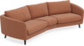 Madison - 3-sits soffa svängd, 90 cm - Orange