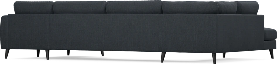 Bridge - 3-sits soffa med divan vänster och schäslong höger - Blå