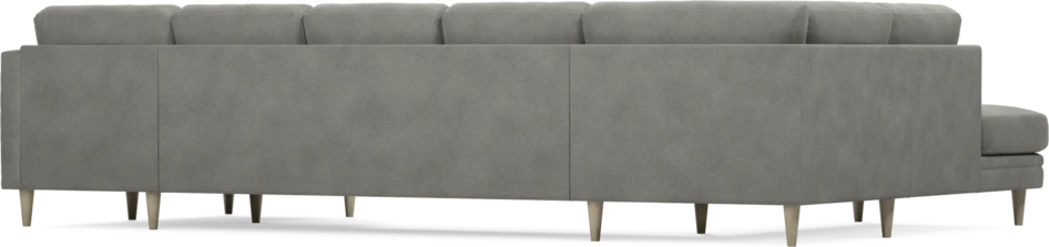 Eden - 3-sits soffa med divan vänster och schäslong höger - Grå
