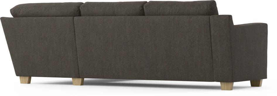Friday - 2,5-sits soffa med divan höger - Brun