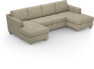 Friday - 2-sits soffa med två schäslonger - Beige