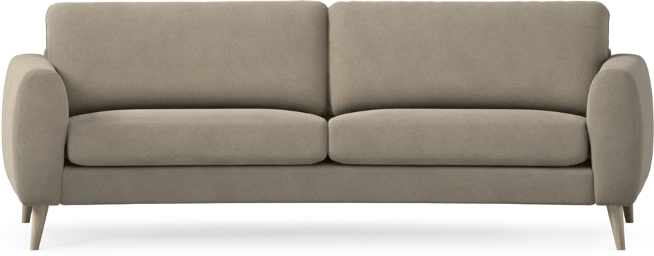 Bridge - 3-sits soffa svängd - Beige