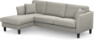 Eden - 2,5-sits soffa med schäslong - Grå