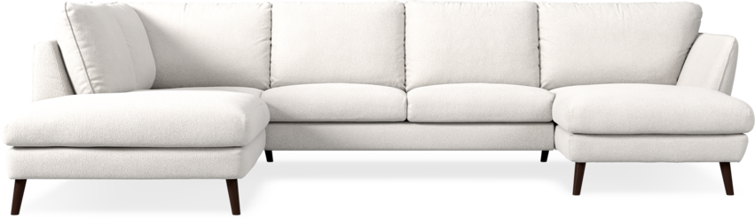 Madison Lux - 2-sits soffa med divan vänster och schäslong höger - Beige