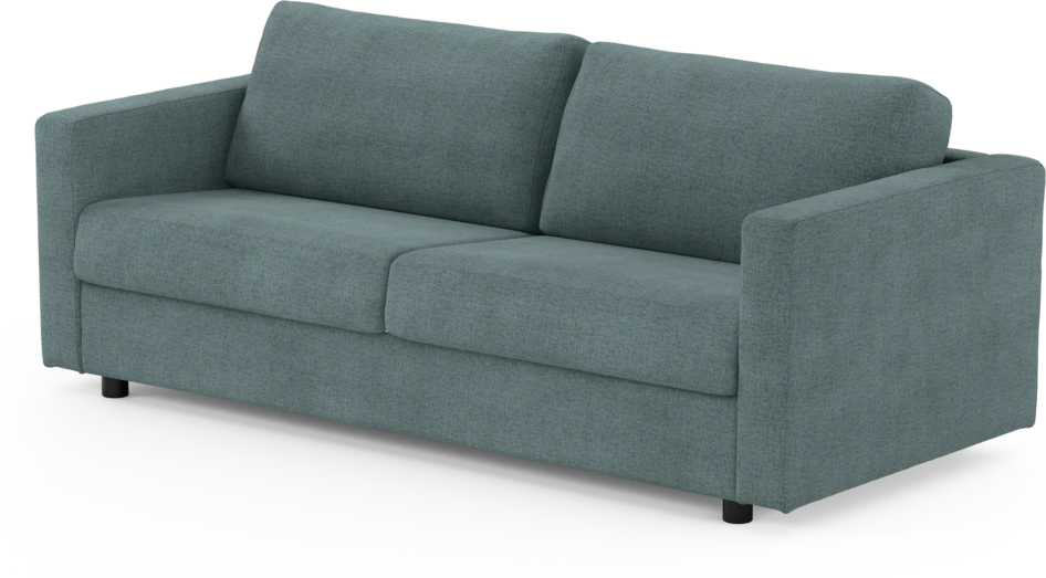 Lindö - Bäddsoffa 3-sits  - Blå