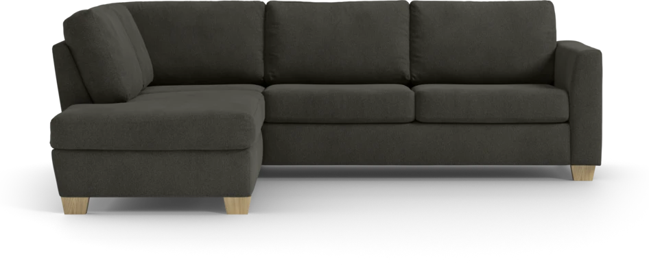 Friday - 2,5-sits soffa med divan vänster - Grå