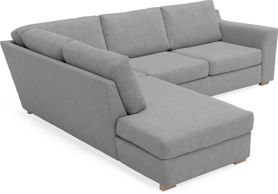 Friday - 2,5-sits soffa med divan vänster - Grå