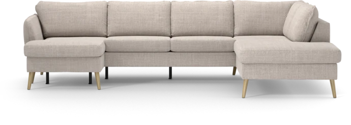 County, 3-sits soffa med schäslong vänster och divan höger