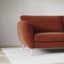 Madison Lux - 3-sits soffa - Röd