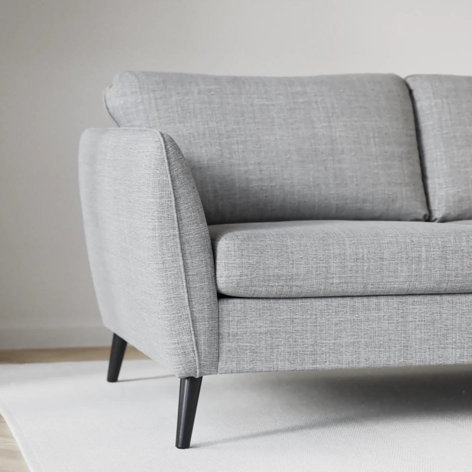 County - 3-sits soffa - Grå