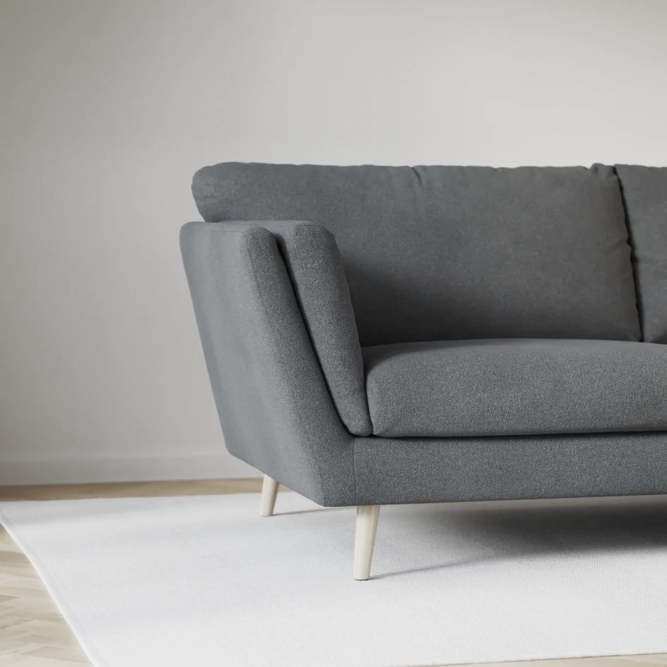 Madison Lux - Hörnsoffa 2+3-sits, hörn 1 - Grå