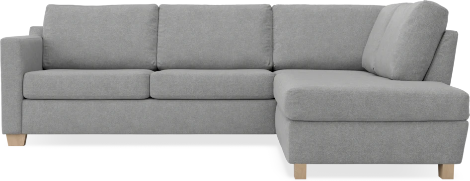 Friday - 2,5-sits soffa med divan höger - Grå