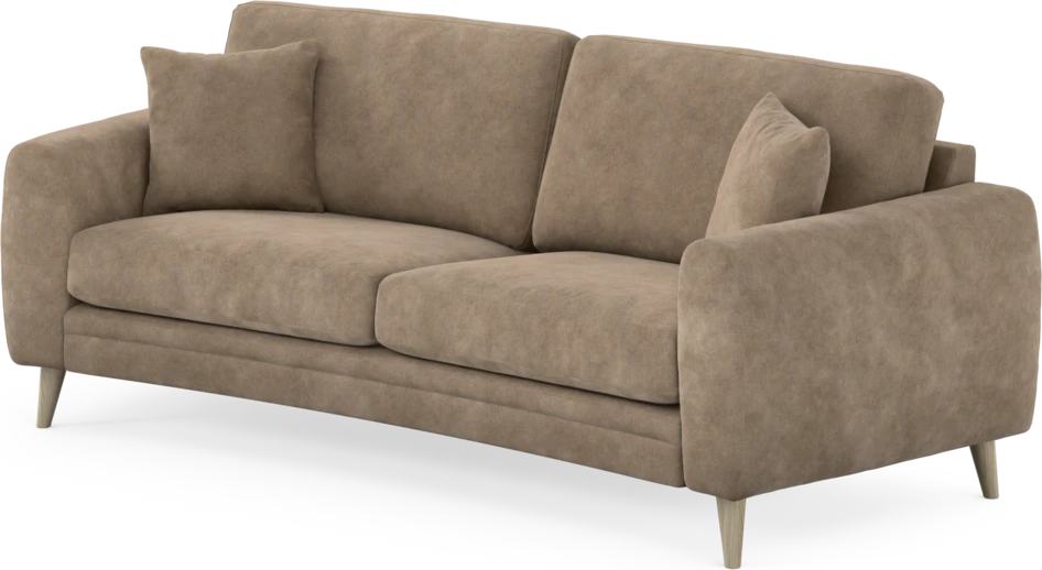 Eden - 2,5-sits soffa svängd - Beige