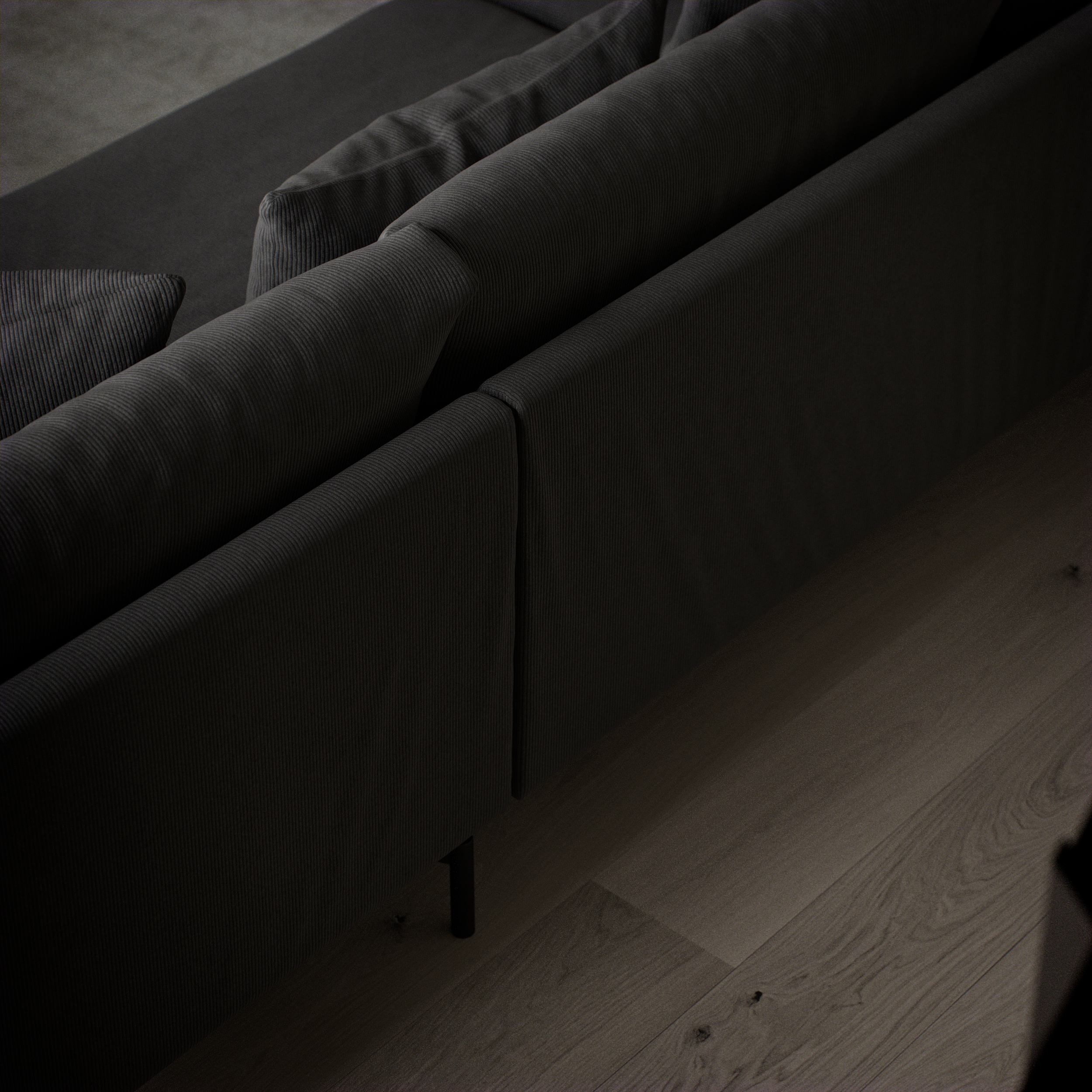 Harper - 3-sits soffa med divan höger - inspiration