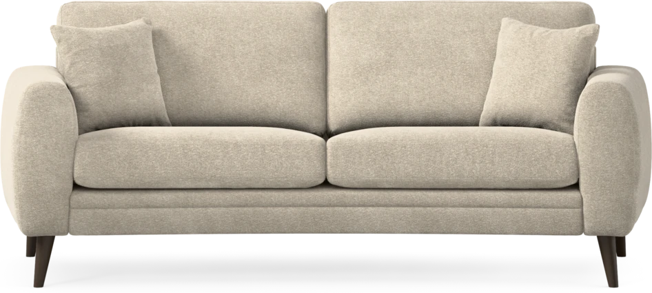 Eden - 2,5-sits soffa svängd - Beige
