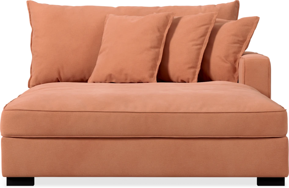 Rossi - Schäslong XL höger - Orange