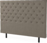 Asperö pikerad - Sänggavel, 160-180 cm - Beige