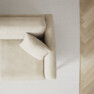 Eden - 3-sits soffa med divan - Beige