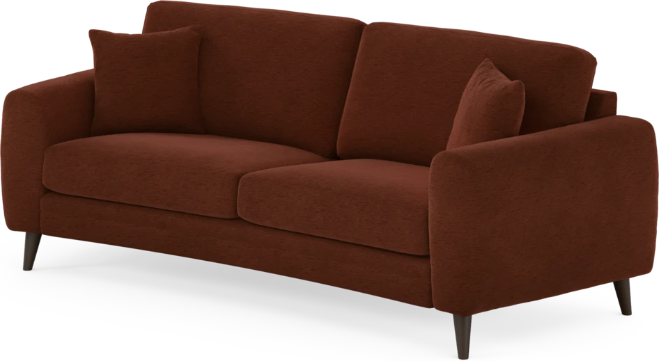 Eden - 2,5-sits soffa svängd - Orange