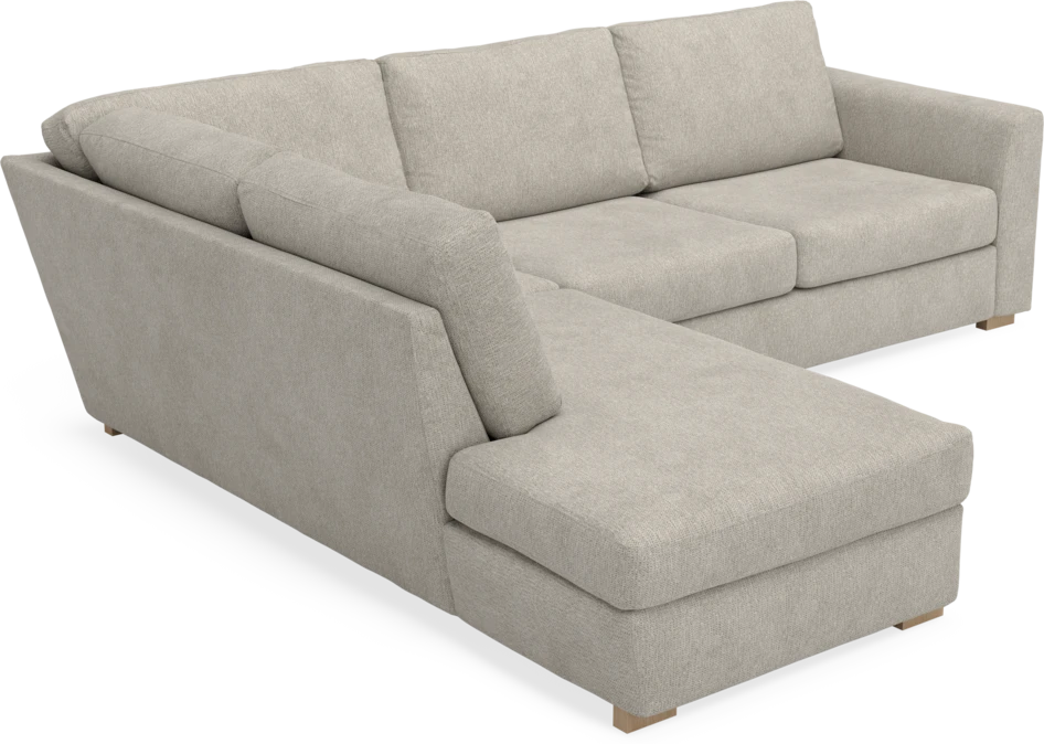 Friday - 2,5-sits soffa med divan vänster - Beige