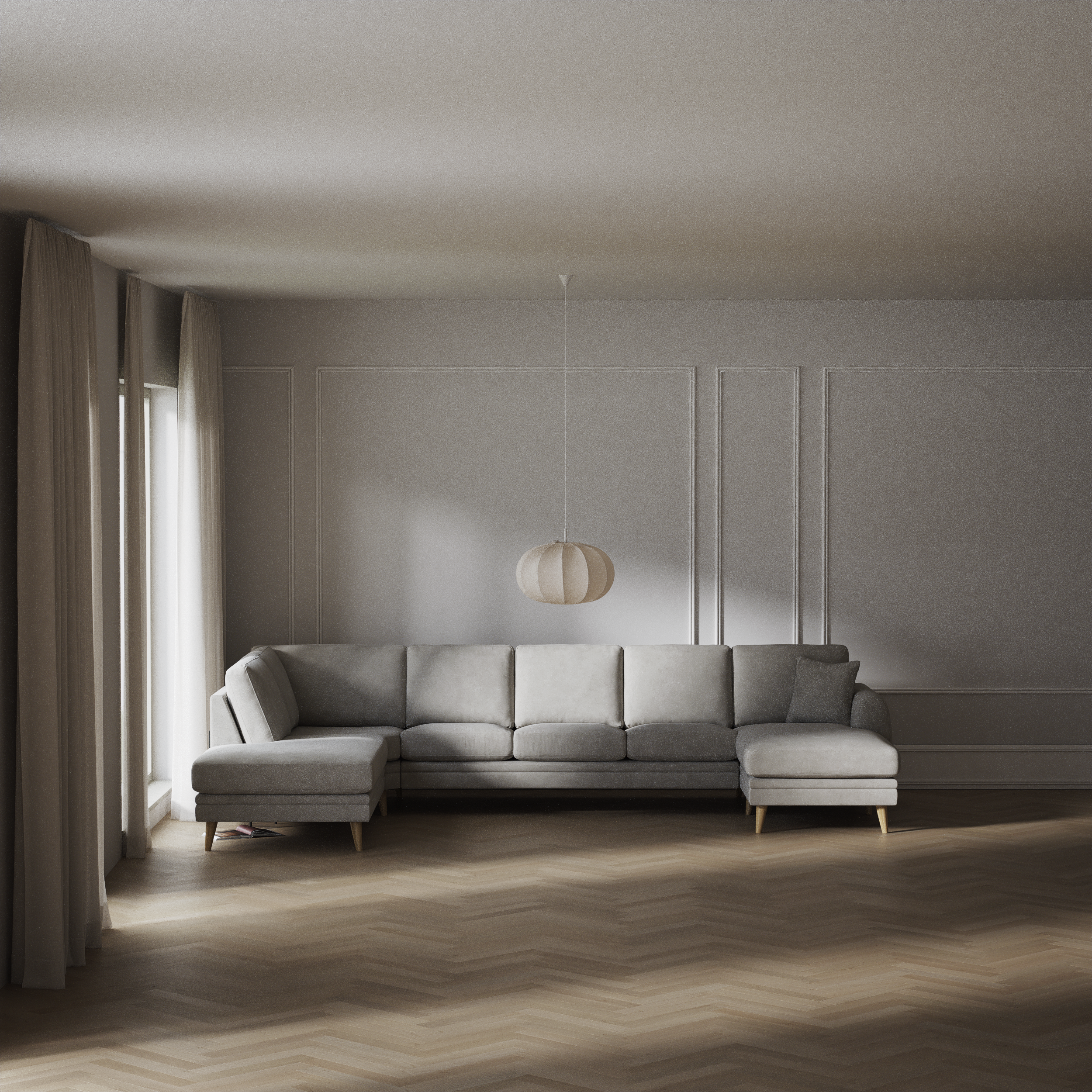 Eden - 3-sits soffa med divan vänster och schäslong höger - inspiration