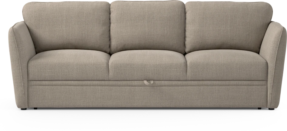 Öland - Bäddsoffa 3-sits, längsbäddad - Beige