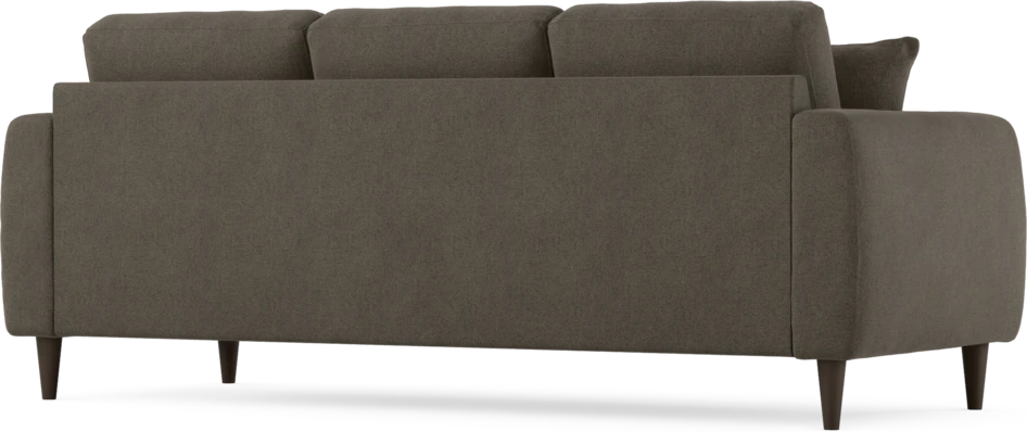 Eden - 3-sits soffa - Brun