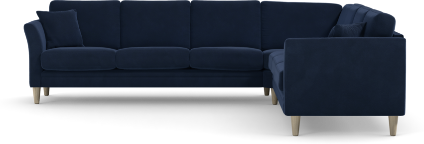 Eden - Hörnsoffa 3+3 - Blå