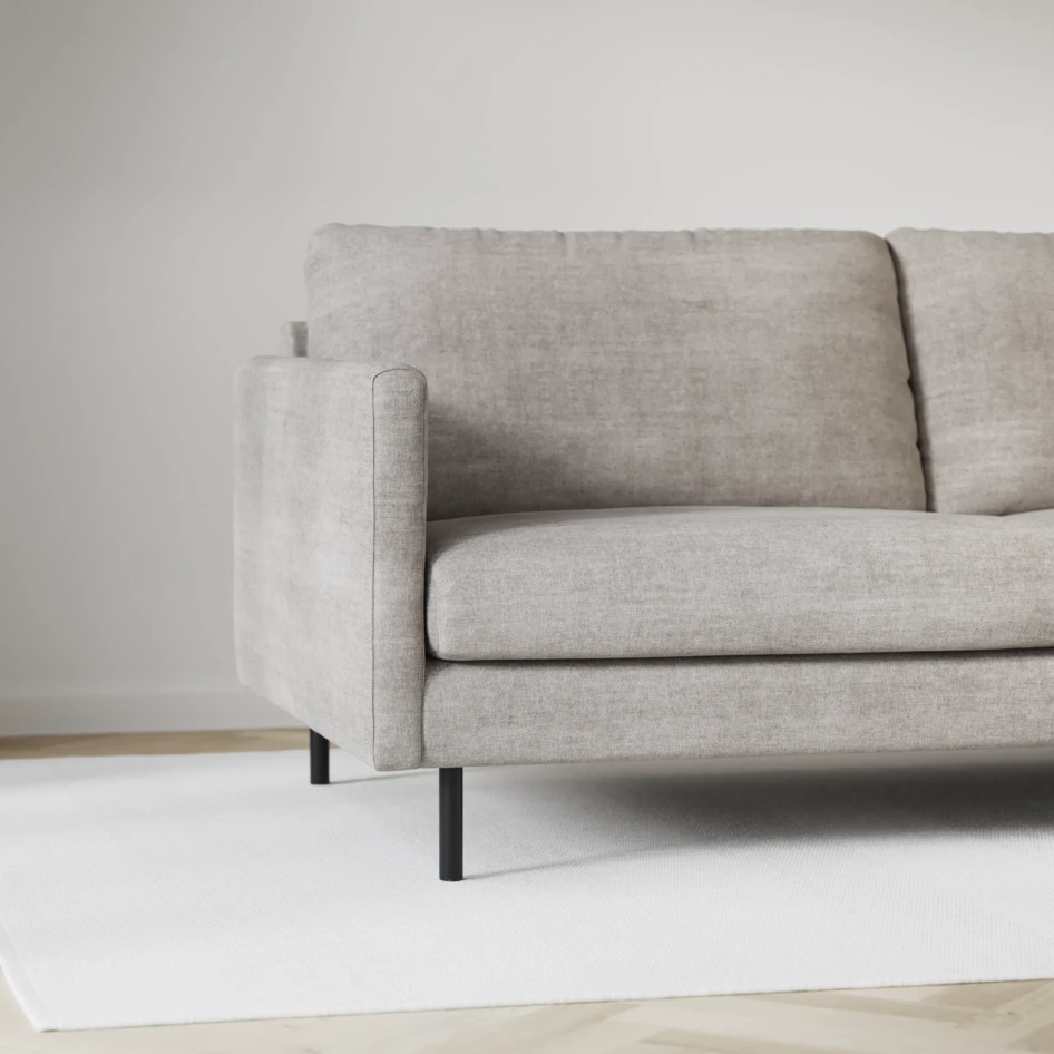 Madison Lux - 2-sits soffa med divan vänster och höger - Beige