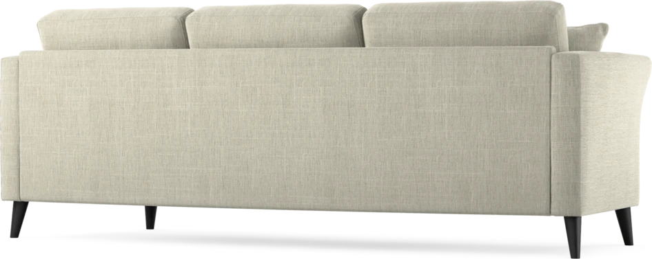Eden - 3-sits soffa svängd - Beige