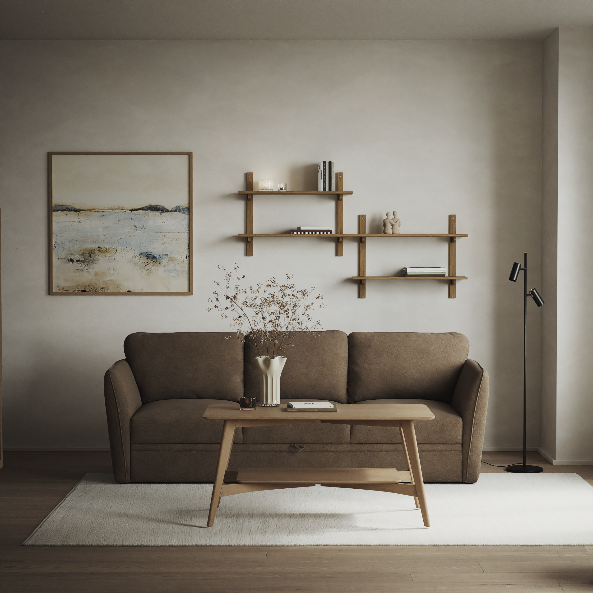 Öland - Bäddsoffa 3-sits, längsbäddad - inspiration
